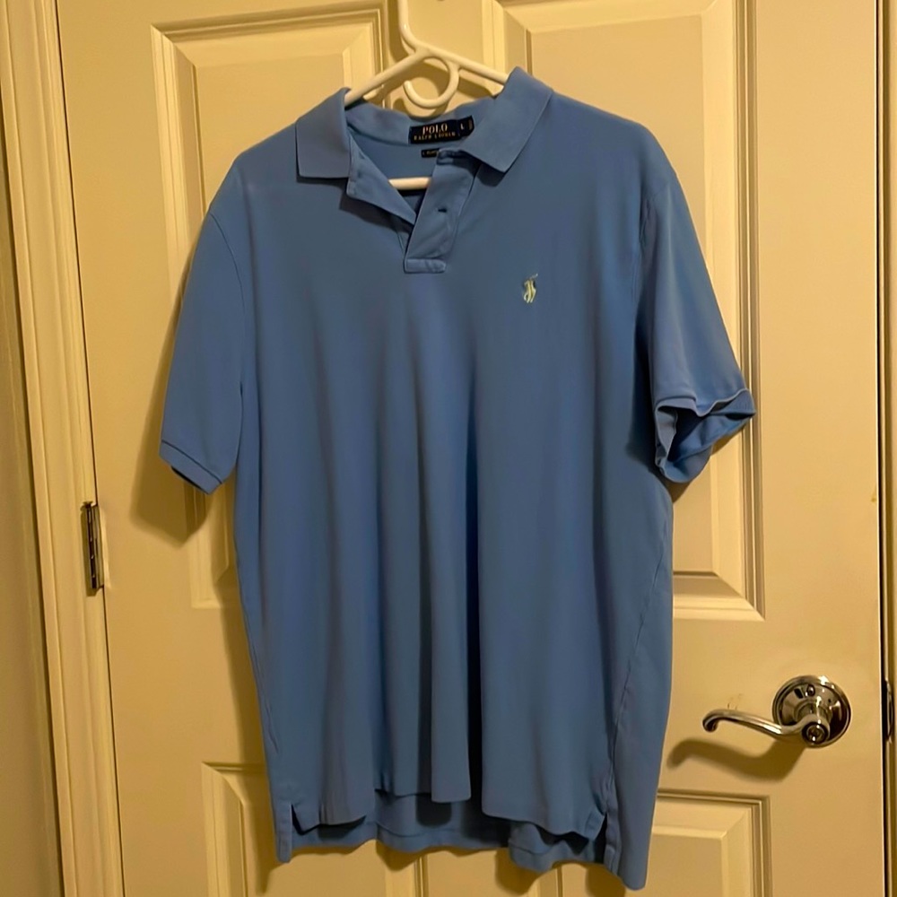 Polo Ralph Lauren Light Blue Polo Size Large Classic Fit